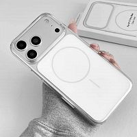Чехол-накладка SUNLIGHT с magsafe для iPhone 17 Air (6.5") 2025 белый