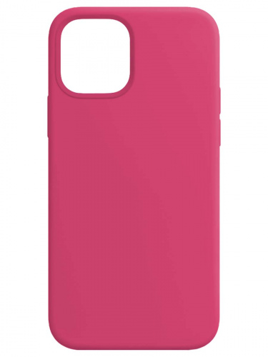 Silicon case (без логотипа) для iPhone 12 mini (5.4") 2020 №54 розовая питайя