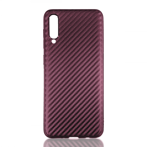 CARBON Силикон с текстурой карбон для iPhone 16 PRO MAX (2024) фиолетовый