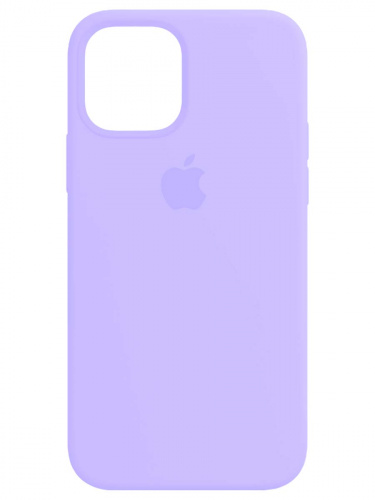 Silicon case_ LOGO_для iPhone 12 PRO MAX 6.7" (2020) №41 лиловый