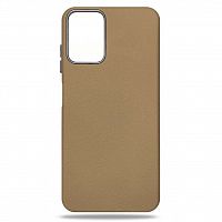 VICTORIA чехол-накладка (зам.кожа) для iPhone 17 AIR (6.5") 2025 коричневый