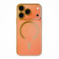 Силикон ElectroFlex с Magsafe для iPhone 15 PRO MAX 6.7" (2023) золотой