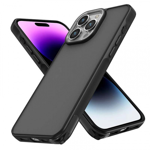 LOVELY Чехол матовый для iNFINIX HOT 40i (4G) 2023 черный