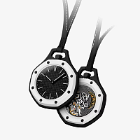 Часы брелок - Swatch X AP Royal Pop (2026) черный