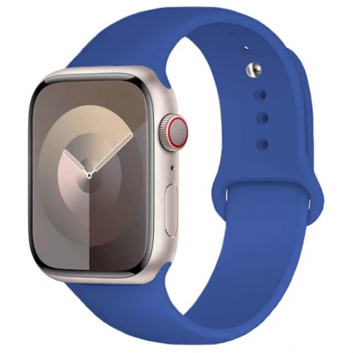 Ремешки SPORT BAND 42_44_45_49мм (силикон) 25_синее море