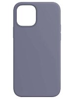 Silicon case (без логотипа) для iPhone 12 mini (5.4") 2020 №24 тёмный серо-голубой