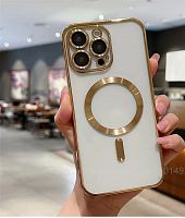 Силикон ElectroFlex с Magsafe для iPhone 17 PRO MAX (2025)/iPhone 18 PRO MAX (2026) золотой