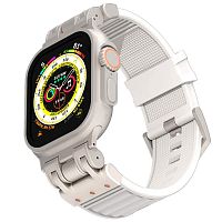 Defender LOOP силиконовый ремешок для Apple Watch 42/44/45/49мм белый