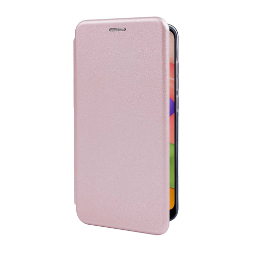 Чехол-книга STYLISH для Samsung A04S (2022) розовое-золото