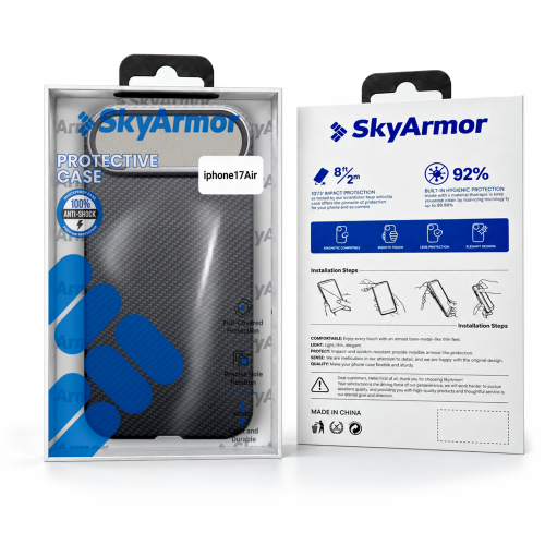 SkyArmor FLASH с magsafe для Apple iPhone 17 Air (6.5") 2025 черная пустыня фото 2
